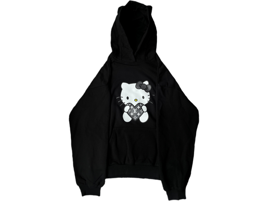 LV Hello Kitty Cat Ears Hoodie